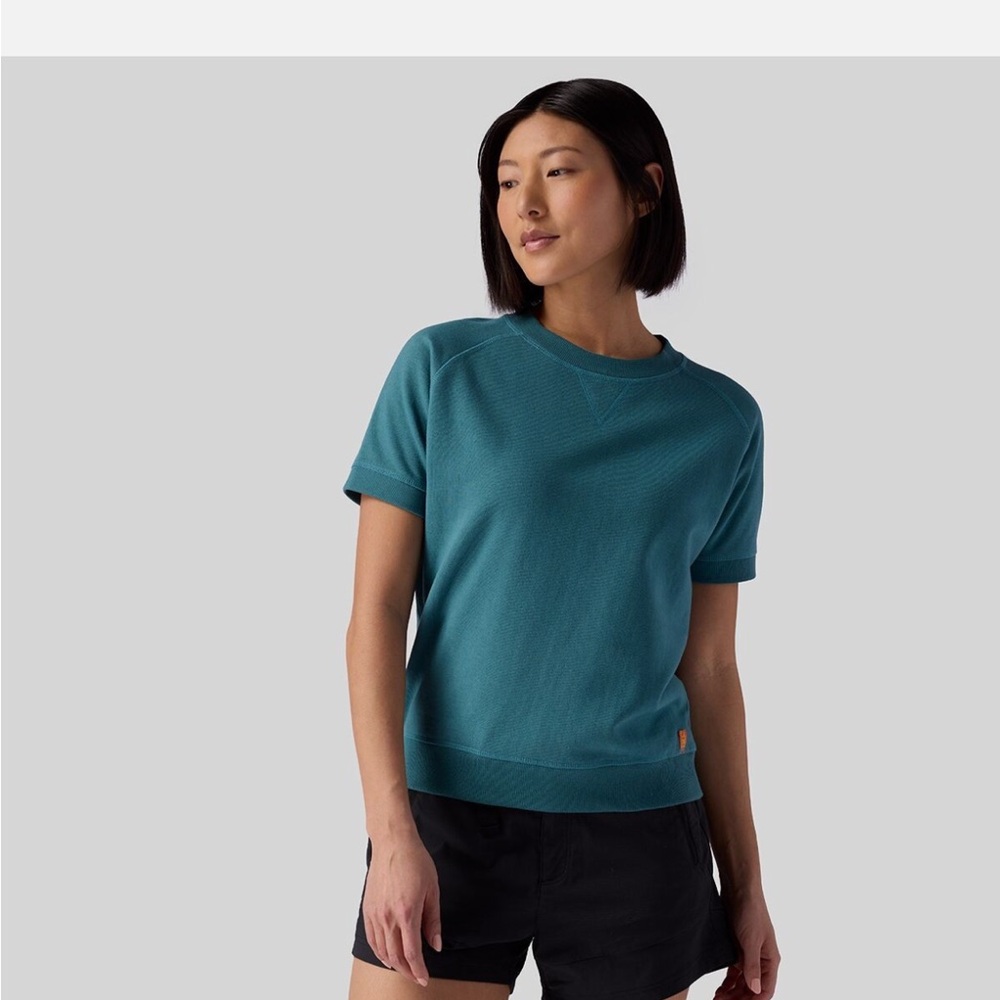 NWT Stoic Vintage Gym Short-Sleeve Sweatshirt